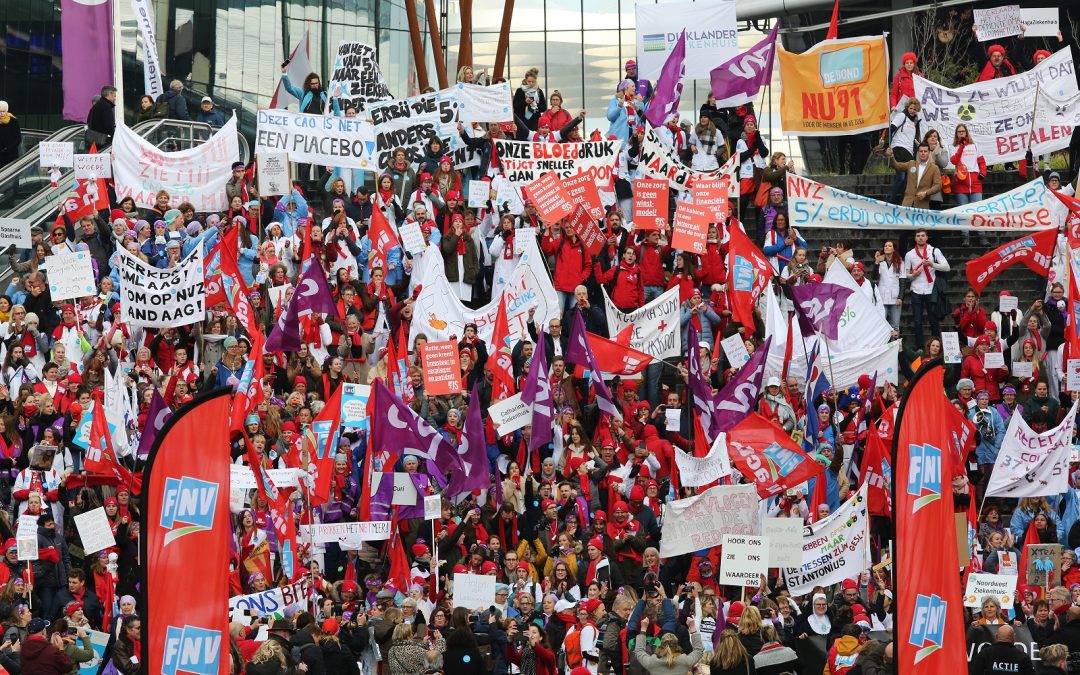 Derde stakingsdag umc’s op 25 november als goed cao-akkoord uitblijft