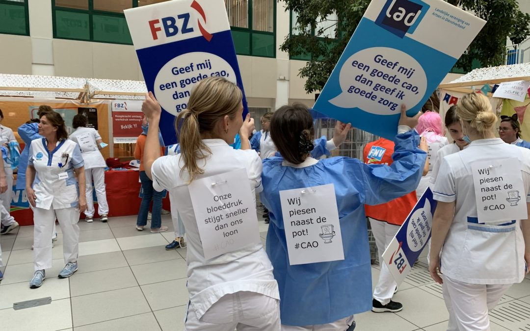 Landelijke actiedag in ziekenhuizen